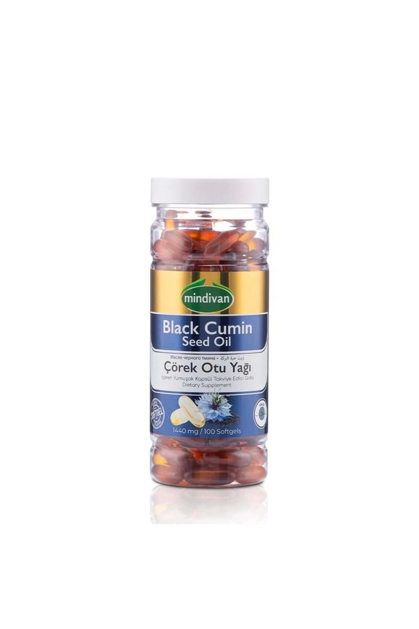 Mindivan Çörekotu Yağı Softjel 1000 Mg 100 Kapsül