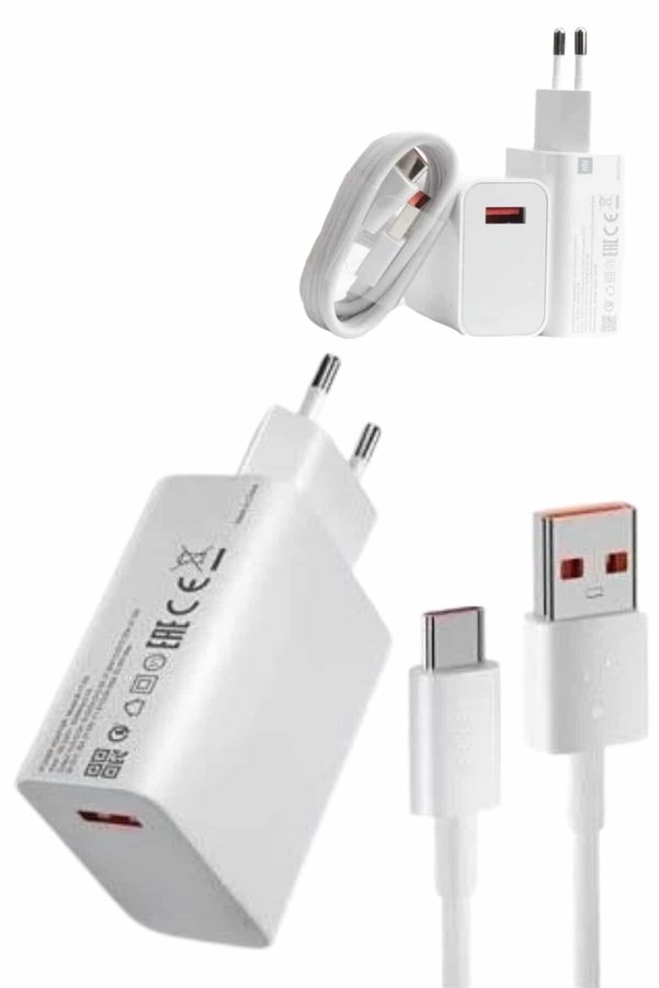 Ucuztekno 67W Hızlı Şarj Yüksek Voltaj Korumalı Type C Şarj Adaptörü