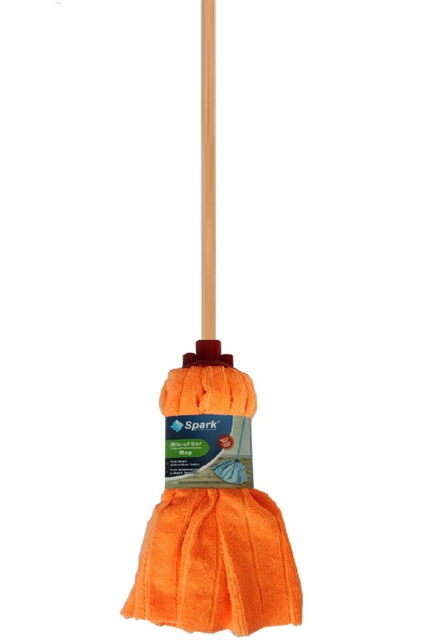 Spark Havlu Vileda Paspas Mop Large Ucu Ve Ahşap Sapı Takım