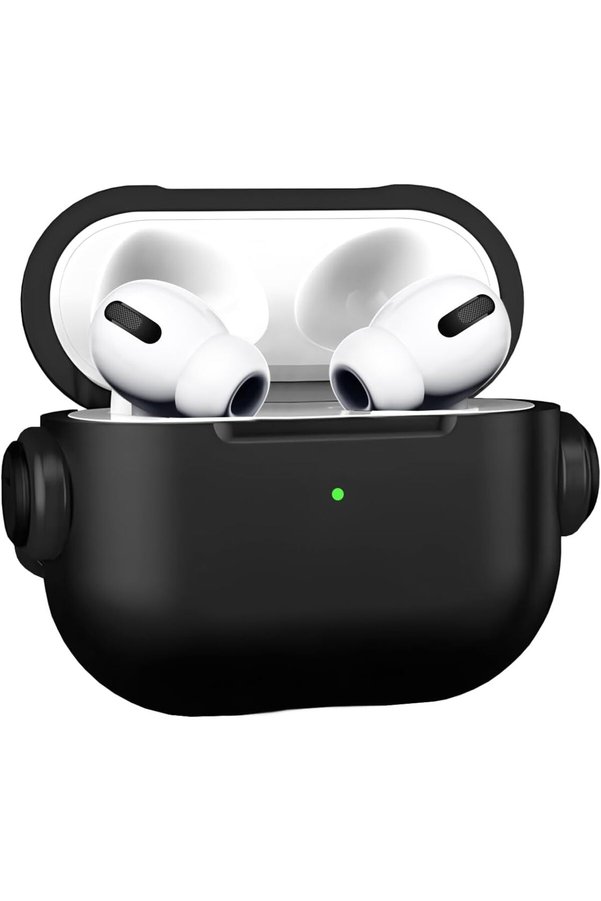 STOREMAX lvnshop LABS 4 Uyumlu DjPods Sert Malzemeli Dayanıklı Kilitli Kapak Askı Aparatlı Kılıf (Siyah - Siy