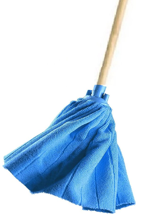 Yeniçağ Yeniçağ Mikrofiber Havlu Paspas Mop Ucu Ve Ahşap Saplı Takım