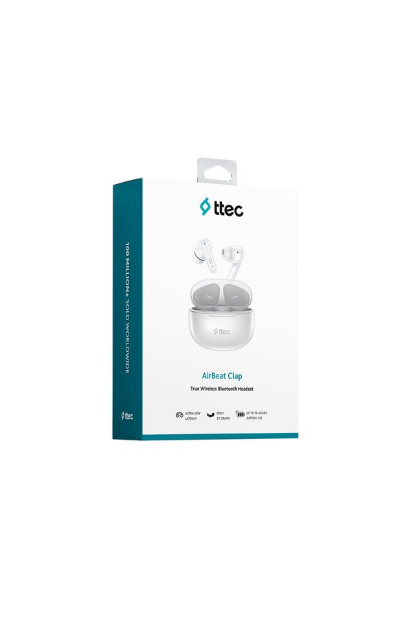 Ttec Airbeat Clap Gerçek Kablosuz Tws Bluetooth Kulaklık- 2Km160