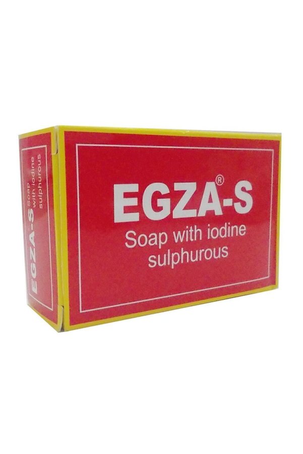 Egza-S Kükürtlü Sabunu 100 Gr Ezga Kükürt Sabunu Cilt Yüz Için