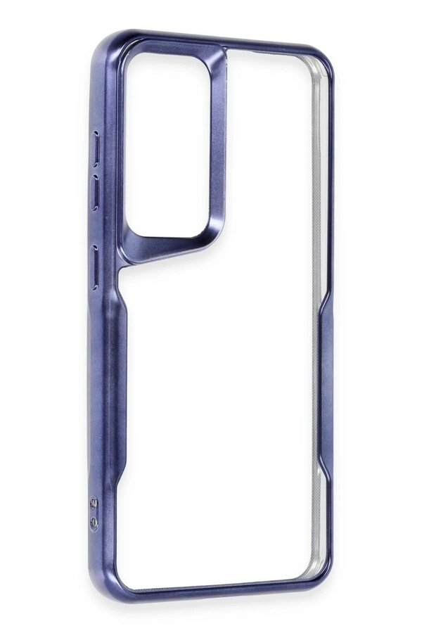 Samsung Galaxy A36 Kılıf Boyi̇ Si̇li̇kon Kapak - Laci̇vert - Dropx4256-8479