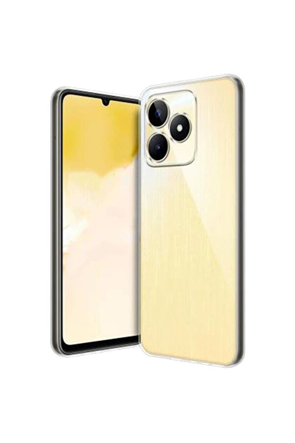 Realme C53 Kılıf Lüx Şeffaf Si̇li̇kon - Dropx9269-3247