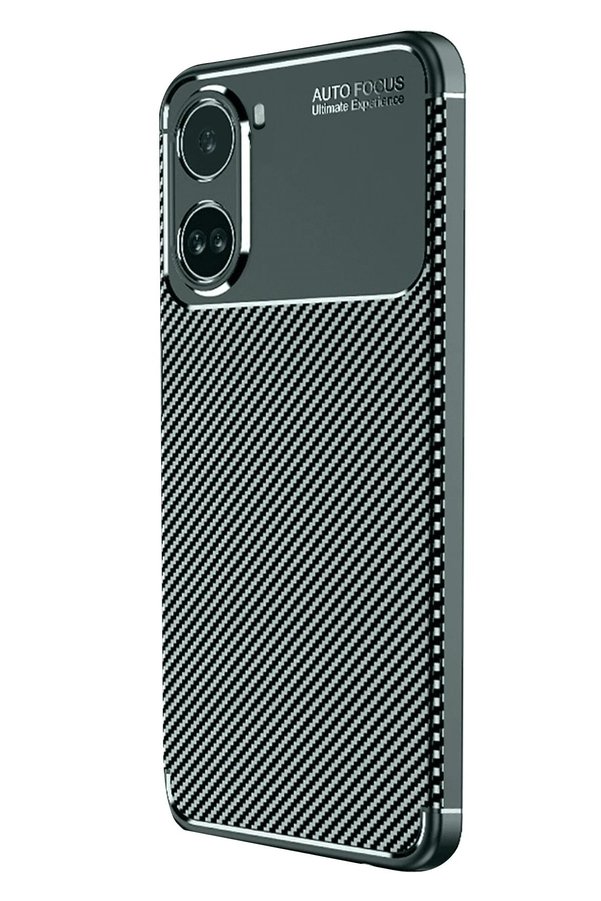 Newface Xi̇aomi̇ Poco X7 Pro Kılıf Auto Focus Karbon Kapak - Koyu Yeşi̇l