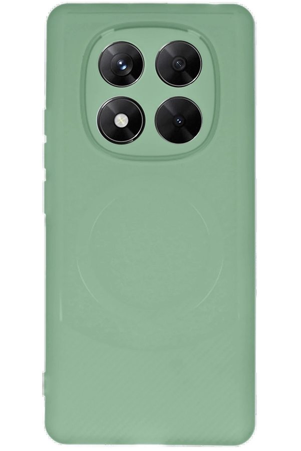 Xi̇aomi̇ Redmi̇ Note 14 Pro 4G Kılıf Maya Karbon Kapak - Su Yeşi̇li̇ - Dropx5662-6713