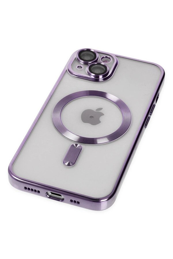 İphone 14 Kılıf Kross Magneti̇csafe Kapak - Mor - Dropx2843-8200