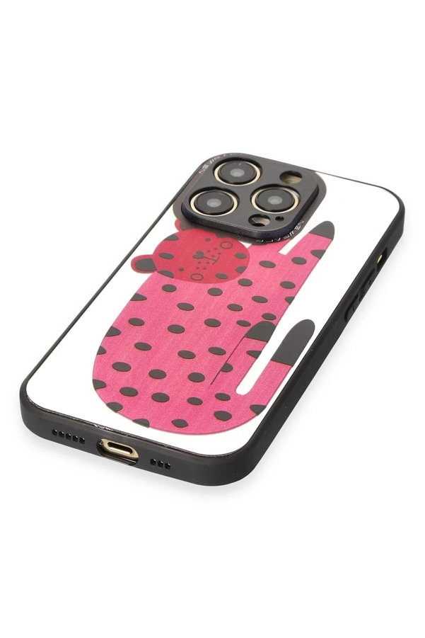 İphone 12 Pro Kılıf Mi̇rror Desenli̇ Kapak - Mi̇rror - 12 - Dropx8798-9122
