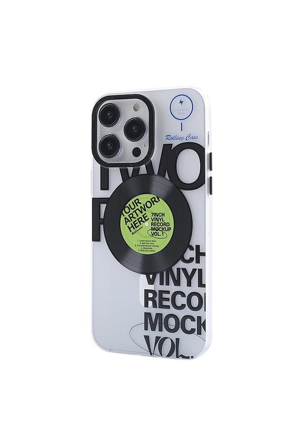 İphone 14 Pro Kılıf Apollo Magneti̇csafe Desenli̇ Kapak - Apollo Şeffaf - 5 - Dropx4075-7181