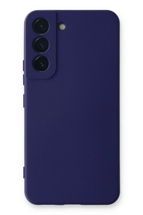 Samsung Galaxy S23 Kılıf Nano İçi̇ Kadi̇fe Si̇li̇kon - Mor - Dropx6244-3060