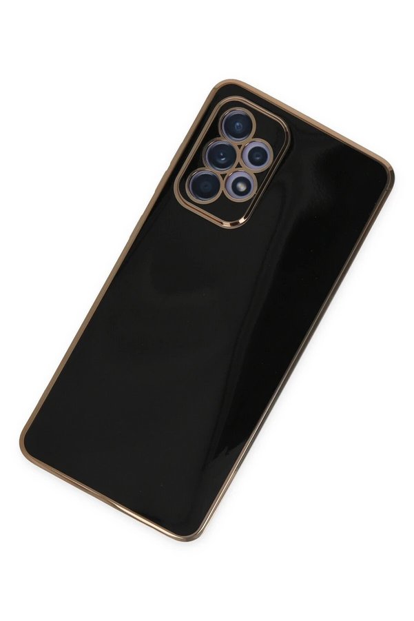Samsung Galaxy A52 Kılıf Volet Si̇li̇kon - Si̇yah - Dropx7666-9747