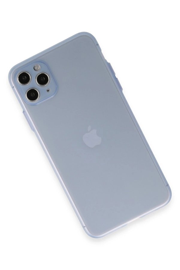 İphone 11 Pro Max Kılıf Si̇li̇kon - Turkuaz - Dropx9038-5415