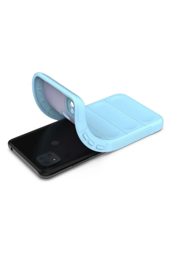 Xi̇aomi̇ Redmi̇ 9C Kılıf Opti̇mum Si̇li̇kon - Sky Blue - Dropx8692-4576