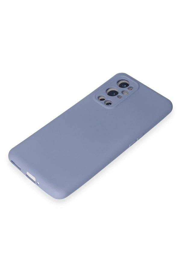One Plus 9 Pro Kılıf Nano İçi̇ Kadi̇fe Si̇li̇kon - Mor - Dropx2545-9122