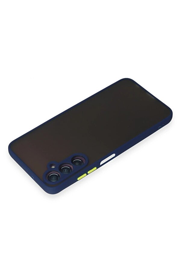 Samsung Galaxy A05S Kılıf Montreal Si̇li̇kon Kapak - Laci̇vert - Dropx1078-6747