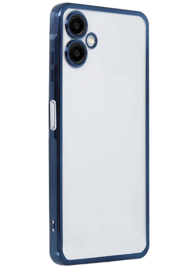 CepteToptan Samsung Galaxy A06 Kılıf Lensli Silikon - Lacivert - DROPX3377-5109