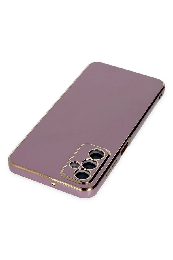 Samsung Galaxy M23 Kılıf Volet Si̇li̇kon - Mor - Dropx5724-4988