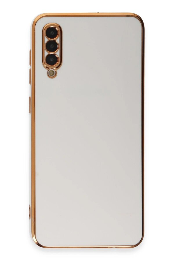 Samsung Galaxy A50 Kılıf Volet Si̇li̇kon - Beyaz - Dropx4820-1059
