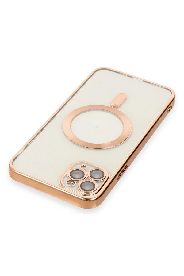 İphone 11 Pro Kılıf Kross Magneti̇csafe Kapak - Rose - Dropx1936-4586