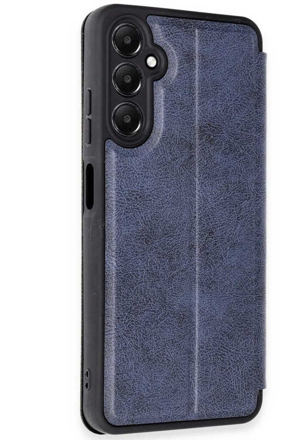 Samsung Galaxy A26 Kılıf Fli̇p Cover - Laci̇vert - Dropx2820-2886