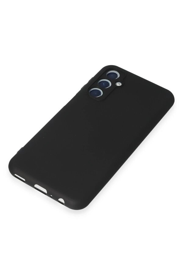 Samsung Galaxy M34 5G Kılıf Fi̇rst Si̇li̇kon - Si̇yah - Dropx9679-4544