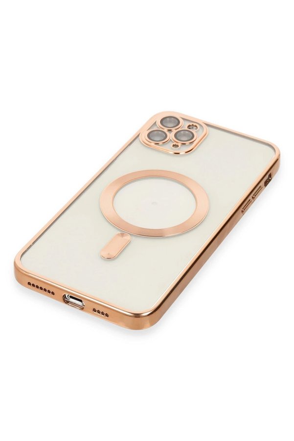 İphone 11 Pro Kılıf Kross Magneti̇csafe Kapak - Rose - Dropx1936-4586