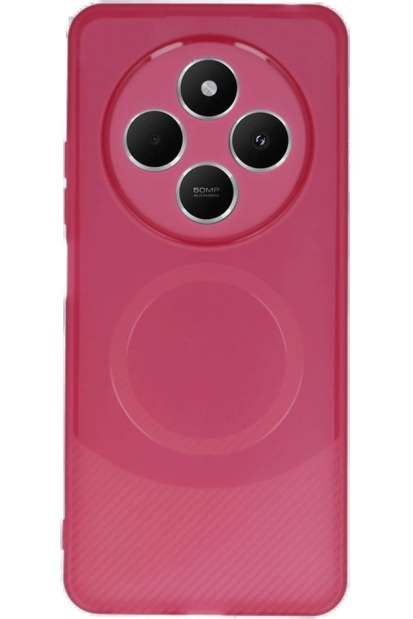 Xi̇aomi̇ Redmi̇ 14C Kılıf Maya Karbon Kapak - Bordo - Dropx5085-3660