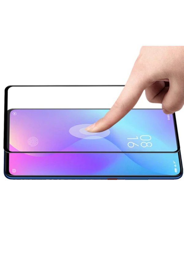 Geneltedarik 9T /K20 Pro Full Glue Tempered Cam Ekran Koruyucu Full Kaplama-(5775) - Emthba8996-8108