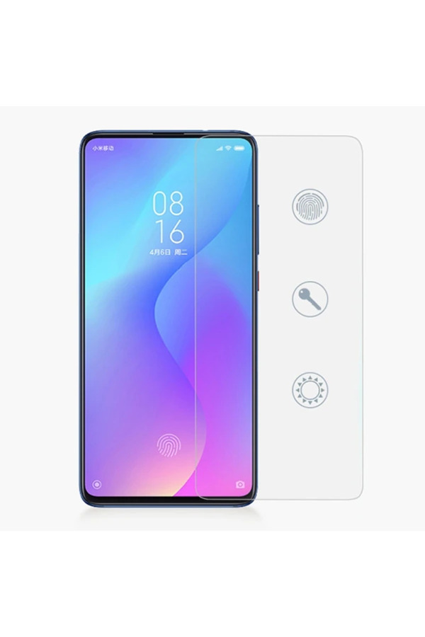 Geneloem K20/K20Pro-Mi 9T Tempered Kırılmaz Cam Ekran Koruyucu-(5775) - Korbx1508-7797