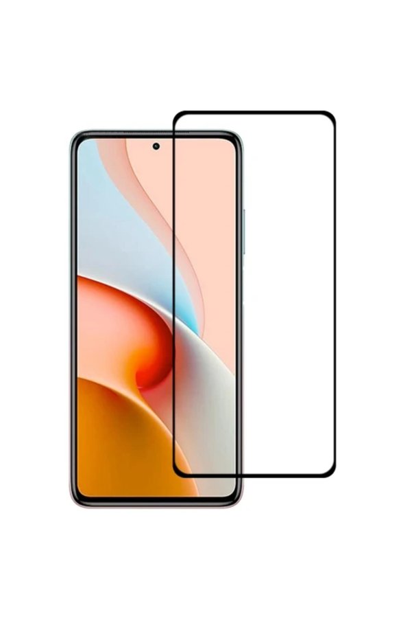 Geneloem Redmi Note 9 Pro Full Glue Tempered Cam Ekran Koruyucu-(5775) - Korbx9931-4319