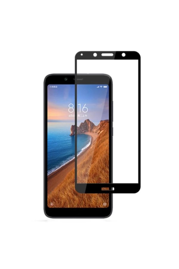 Geneloem Redmi 7A 3D Full Kaplama Kırılmaz Cam Ekran Koruyucu-(5775) - Korbx3510-5346