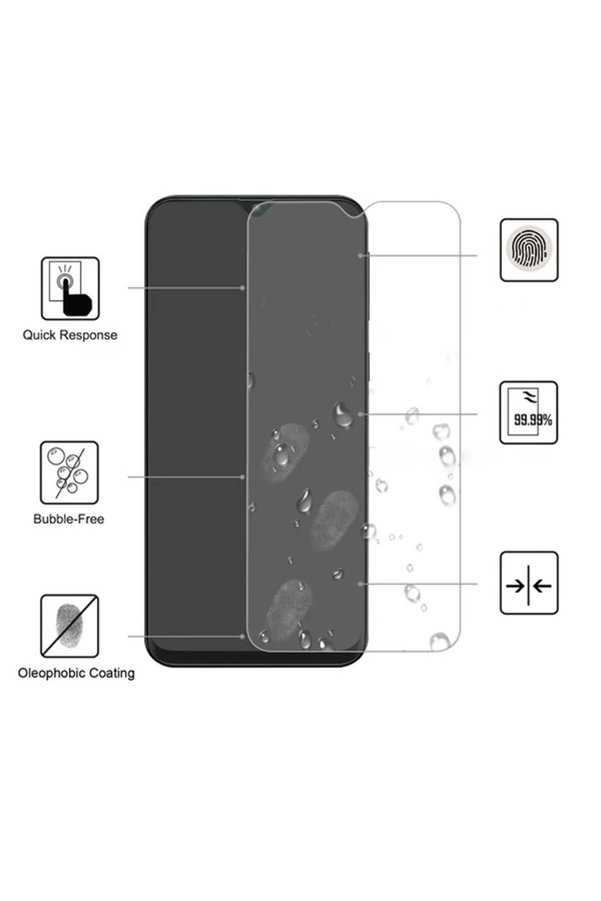 Ethab Giyim Ally Samsung Galaxy M10 Redmi Note 8 Tempered Kırılmaz Cam Ekran Koruyucu-(5775) - Glst5142-9679