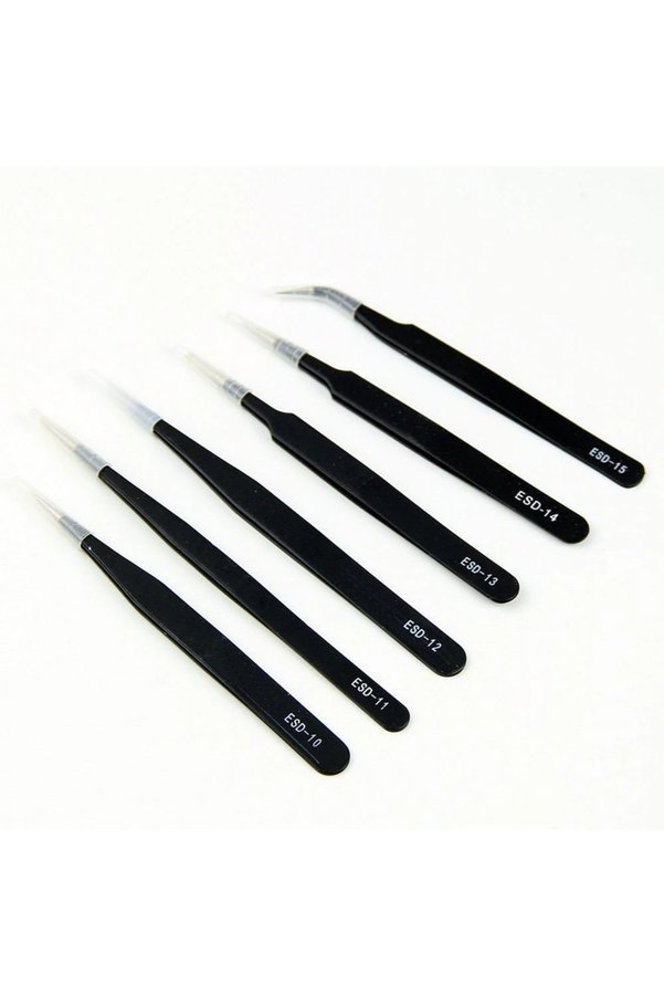 Ezere Esd-101112131415 6 Parça Anti Statik Cımbız Set-(5775) - Karbul1095-3914
