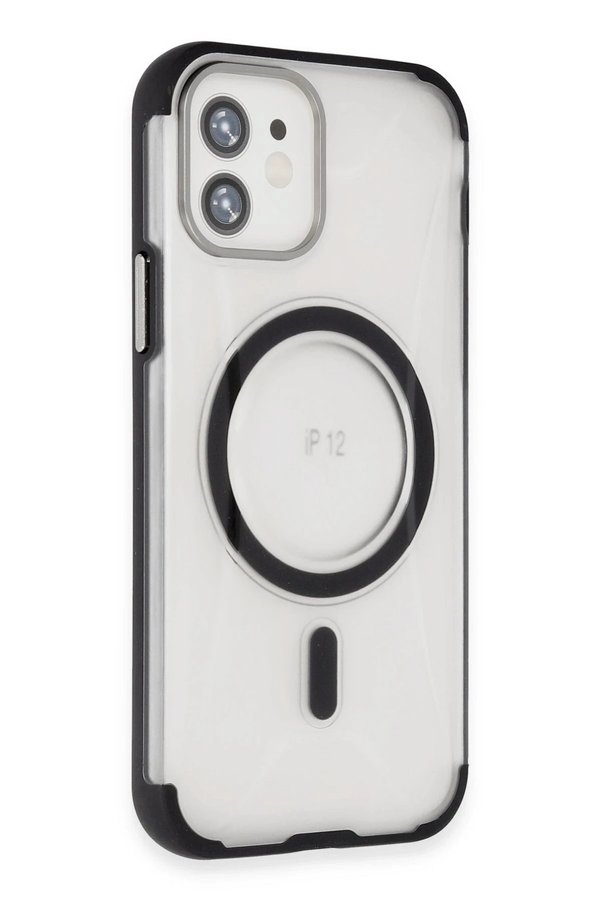 İphone 12 Hi̇lton Magsafe Kapak - Si̇yah - Dropx9995-9437