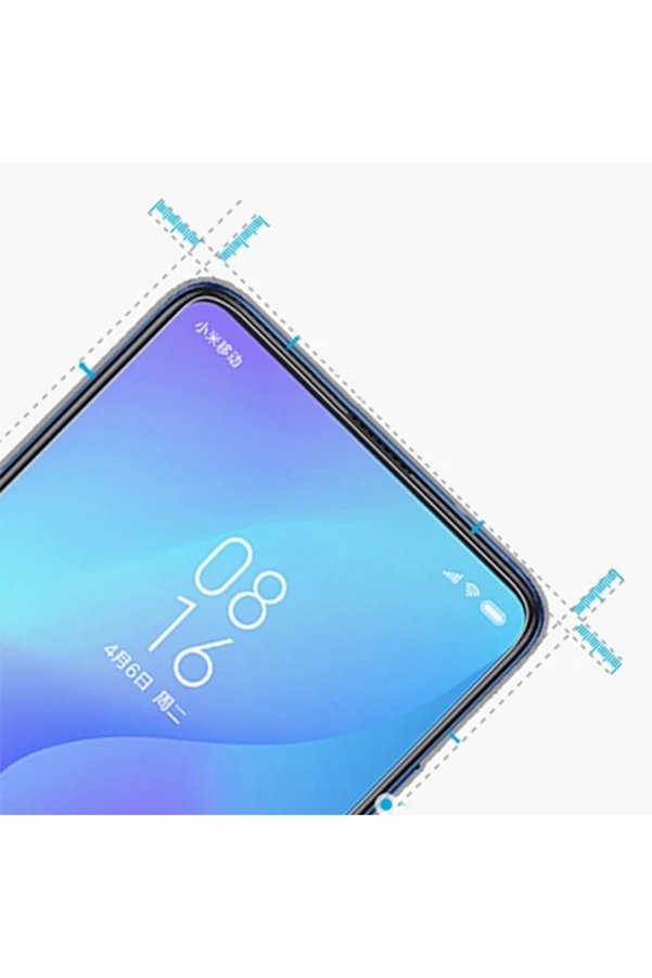 Geneloem K20/K20Pro-Mi 9T Tempered Kırılmaz Cam Ekran Koruyucu-(5775) - Korbx1508-7797