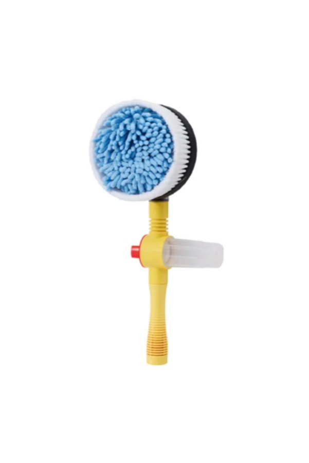 Takçalıştır Ally Otomatik Dönen Araç Yıkama Fırçası Mikrofiber Araba Yıkama Paspas Sabunl - -611