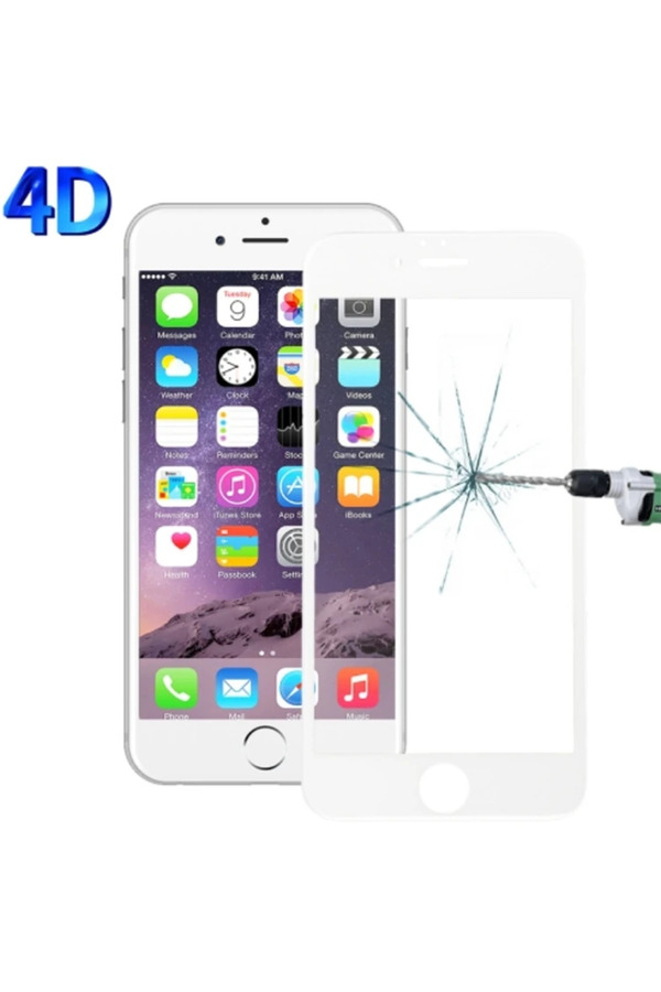 Gizmurstore İphone 6S Plus 4D Kavisli Full Cam Kırılmaz Koruyucu İphone 6 Plus-(5775) - Gms2531-1685