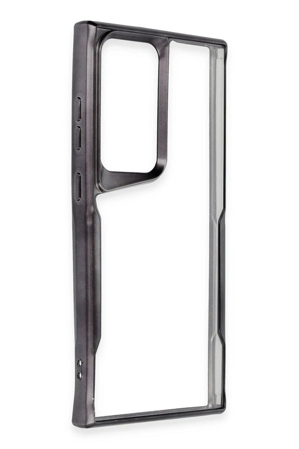 Samsung Galaxy S25 Ultra Kılıf Boyi̇ Si̇li̇kon Kapak - Si̇yah - Dropx3369-2328
