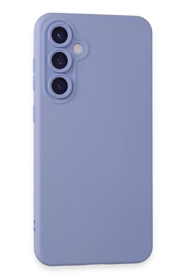 CepteToptan Samsung Galaxy S23 FE Kılıf Nano içi Kadife Silikon - Lila - DROPX2099-1413