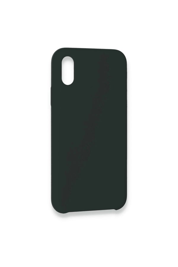 İphone Xs Max Kılıf Lansman Legant Si̇li̇kon - Koyu Yeşi̇l - Dropx4270-7934
