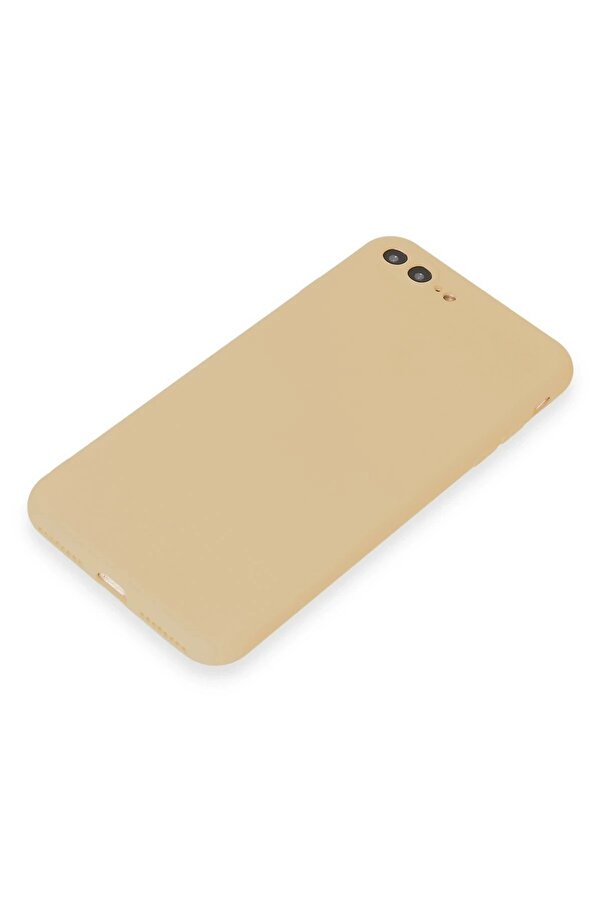 İphone 7 Plus Kılıf Fi̇rst Si̇li̇kon - Gold - Dropx2936-5538