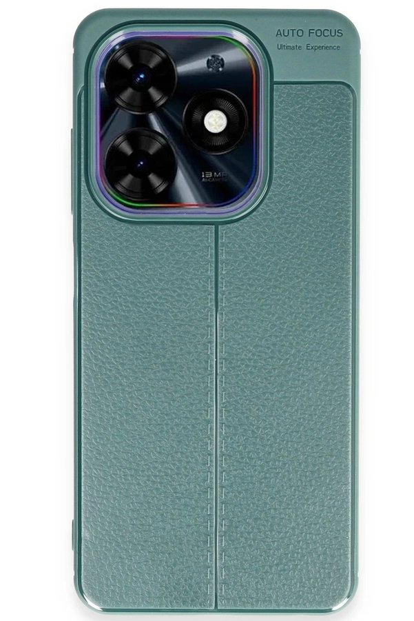 Tecno Spark Go 2024 Kılıf Auto Focus Kapak - Koyu Yeşi̇l - Dropx4209-2309