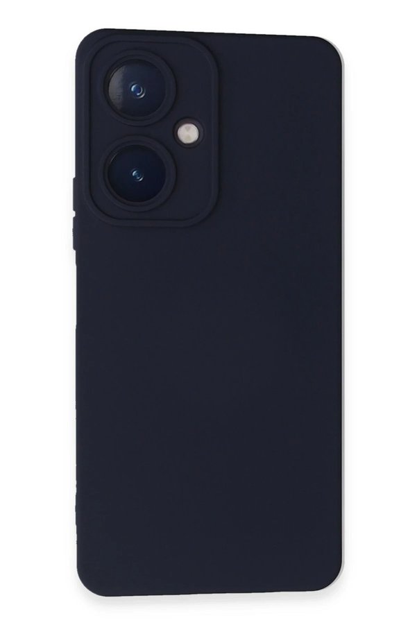 CepteToptan Vivo Y27 Kılıf Nano içi Kadife Silikon - Lacivert - DROPX4349-2226