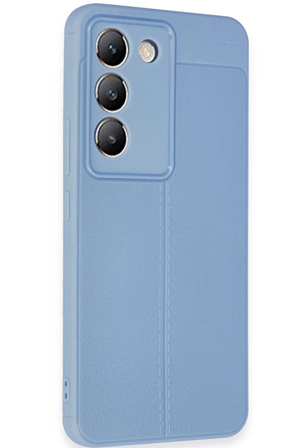 Vi̇vo V30 Li̇te 4G Kılıf Auto Focus Kapak - Mavi̇ - Dropx9910-5405
