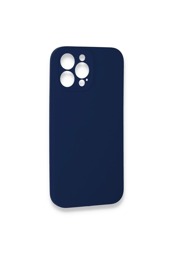 İphone 13 Pro Kılıf Lansman Legant Si̇li̇kon - Laci̇vert - Dropx2719-7918