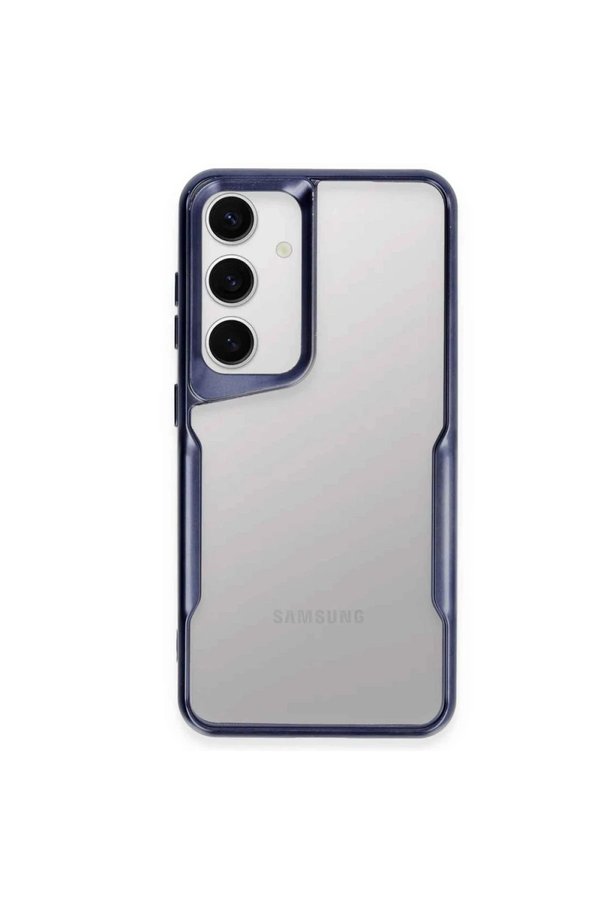 CepteToptan Samsung Galaxy A15 4G Kılıf Boyi Silikon Kapak - Lacivert - DROPX4641-3421