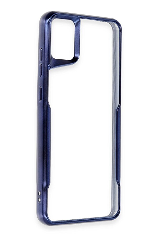 Samsung Galaxy A05 Kılıf Boyi̇ Si̇li̇kon Kapak - Laci̇vert - Dropx5426-8695