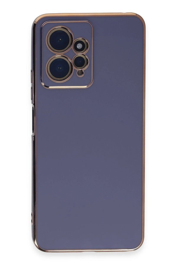 CepteToptan Xiaomi Redmi Note 12 4G Kılıf Volet Silikon - Mavi - DROPX2052-4431