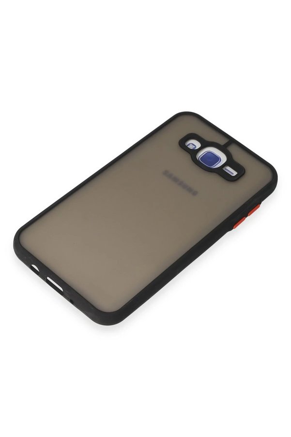 Samsung Galaxy J7 Kılıf Montreal Si̇li̇kon Kapak - Si̇yah - Dropx1360-8282